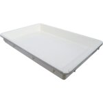 Bac multifonctions avec bec verseur blanc 42 l