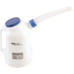 Bgs technic - broc � bec verseur flexible et couvercle 6 l