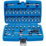 Coffret de douilles 6, 3 mm (1 / 4') en pouces 46 pi�ces