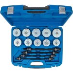 Bgs technic - coffret d'extraction de roulements et de silenblocs avec 4 vis 24 pices