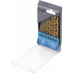 Coffret forets metaux hss, meches de 1. 5 a 6. 5 mm, boite de 13 forets