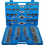 Bgs technic - coffret de tarauds et filieres metriques de 2 � 18 mm assortis