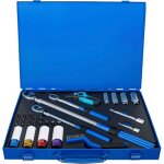 Bgs technic - jeu de cl�s dynamom�trique 6, 3 mm (1 / 4'), 10 mm (3 / 8'), 12, 5 mm (1 / 2') 31 pi�ces ...