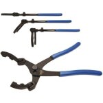 Bgs technic - pince sp�ciale pour filtre � huile et carburant avec m�choires orientables