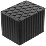 Bgs technic - tampon en caoutchouc pour pont �l�vateur 160 x 120 x 115 mm