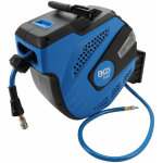 Bgs technic - tuyau pour air comprime avec enrouleur automatique 14 m