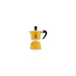 Bialetti - 4981 rainbow machine � expresso pour tasse aluminium / plastique jaune 30 x 20 x 15 cm