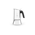 Bialetti - cafeti�re italienne venus 10 tasses argent et noir