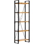 Biblioth�que � 5 niveaux 60x30x180 cm bois de manguier solide vidaxl