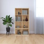 Biblioth�que / buffet ch�ne sonoma 66 x 30 x 130 cm agglom�r�