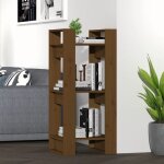 Bibliothque / cloison marron miel 41x35x91 cm bois massif