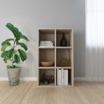 Biblioth�que de cr�denza con�ue avec 6 directeurs de bois mobile cd gate diverses couleurs couleur : ...