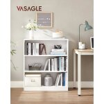 Biblioth�que, �tag�re sur 3 niveaux, meuble de rangement ouvert, �tag�re, 24 x 80 x 93 cm, pour salon, ...
