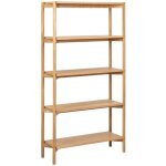 Hellin - bibliothèque scandinave en chêne clair 4 tablettes - brenda Hellin - bibliothèque scandinave en chêne clair 4 tablettes - brenda