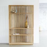 Berah getah - biblioth�que en teck massif 120 cm