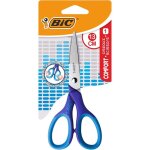 Bic comfort school scissors 13cm - - soft handle - - pour droitier - pink / blue random colour