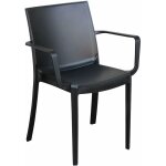 Bica - chaise de fauteuil extr�mement empilable dans des pubs � barres en polypropyl�ne avec des accoudoirs ...
