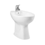 Bidet au sol en c�ramique blanc brillant - vitra normus