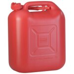 Bidon de carburant 20 litres, jerrican d'essence, jerrican de diesel noir