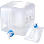 Bidon d'eau pliable 20l eau pliable r�servoir d'eau avec robinet y compris et poign�e de transport bidon ...