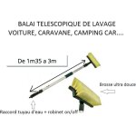 Bigb - balai de lavage t�l�scopique pour camping car et camion 3m