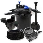 Bigb - kit de filtration à pression pour étang ou bassin pompe fontaine + skimmer / 30000l max uvc 18w ... Bigb - kit de filtration à pression pour étang ou bassin pompe fontaine + skimmer / 30000l max uvc 18w ...