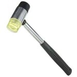 Bigtron maillet double face diamtre 25mm - marteau en caoutchouc pour l'amlioration de la maison de ...