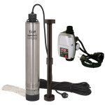 T. i. p. - bigwell 90 / 53 + systme de contrle lectronique pompe de forage - 5. 400 l / u - 900w - ...