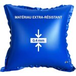 Xxl 120 x 120 cm coussin d'air de piscine. accessoire parfait pour la couverture de la piscine en hiver ...