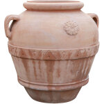 Biscottini - jarre toscane en terre cuite vieillie l80xpr74xh80 cm made in italy
