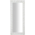 Biscottini - miroir mural de salle de bain rectangulaire miroir horizontal vertical avec cadre en bois ... Biscottini - miroir mural de salle de bain rectangulaire miroir horizontal vertical avec cadre en bois ...