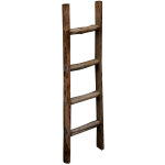 Porte - serviettes �chelle bois moderne salle de bain sol mur � mur d�coratif �chelle porte - objet biblioth�q ...