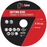 Bizline - disque  trononner - 125 x 1 mm - pour inox et mtal - lot de 10 781000