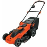 Black + decker autosense tondeuse noir et orange 50l