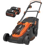 Black + decker clm3825l2 tondeuse  gazon sans fil 35l 38 cm 36v 2, 5ah avec 2 batteries