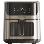 Black & decker ? friteuse sans huile 1, 3 kg ? capacit� 6, 5 l ? puissance 1600 w ? temp�rature r�glable ...