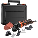 Outil multifonction 280w - black + dekker - 12 accessoires et coffret de rangement - mt280ka - qs