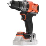 Black + decker outillage - perceuse - visseuse sans fil 18v, sans batterie ni chargeur bcd382xn - xj
