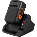 Black&decker - starter kit - batterie slide pack lithium 36 volts 2ah + chargeur 1, 35 ah black + decker ...