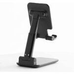 Black label line stand de bureau pour smartphone et tablette, conception compacte et pliable, support ...