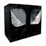 Black silver - bbs - eco mylar 70d - 240x120x200cm - chambre de culture