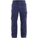 Blaklader - pantalon de soudeur 1701 - marine / jaune fluo xs - fr(38) - se(c44) - standards