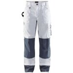 Blaklader - pantalon de travail multipoches bicolore artisan blanc / gris 40