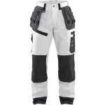 Blaklader - pantalon de travail pour peintre x1500 - blanc / gris fonc� m - fr(42) - se(c48) - standards ...