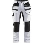 Blaklader - pantalon de travail stretch peintre 1910 - blanc / noir s - fr(38) - se(c44) - courtes Blaklader - pantalon de travail stretch peintre 1910 - blanc / noir s - fr(38) - se(c44) - courtes