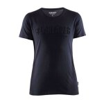T - shirt logo 3d femme blaklader 3431 - bleu fonc - s