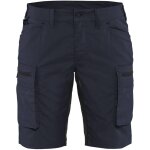 Blaklader - short de travail maintenance stretch femme 7149 - marine fonc / noir xl - fr(46) - se(c44) ...