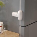 (blanc)1 pack � l?�preuve des enfants r�frig�rateur / r�frig�rateur / cong�lateur serrure de porte appliquer ...