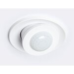 Dtecteur de mouvement pir 360 encastr avec minuterie blanc