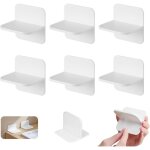 Blanc, 6 pi�ces protections anti basculement, protection anti basculement de colle ancres, murales pour ...